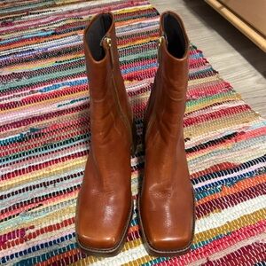 ASOS Brown Leather Boots
